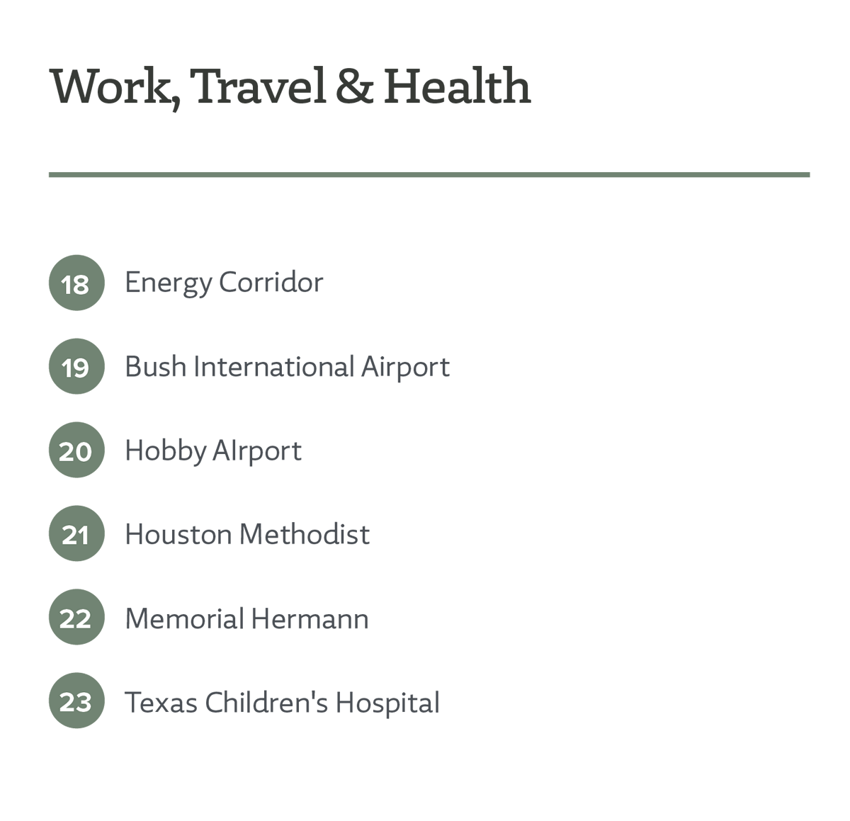 Work, Travel & Health